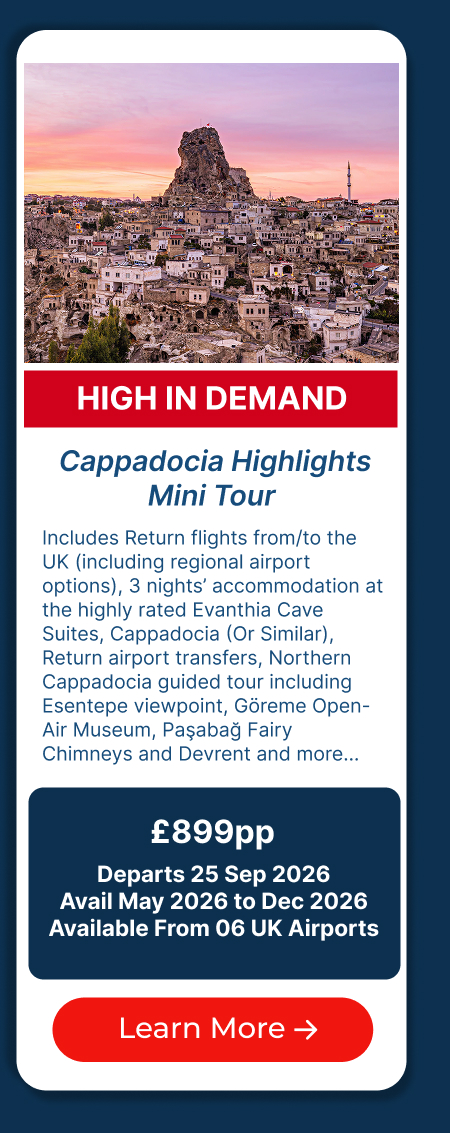 Cappadocia Highlights Mini Tour&nbsp;